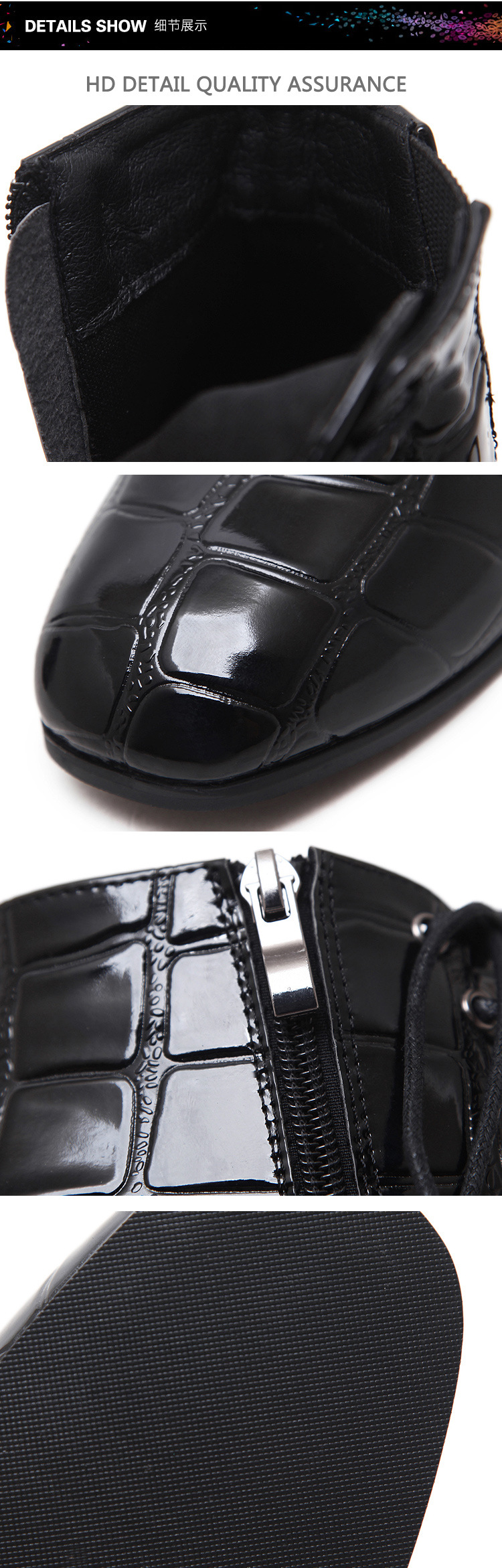 Bottes femme en PU artificiel - Ref 3355411 Image 9