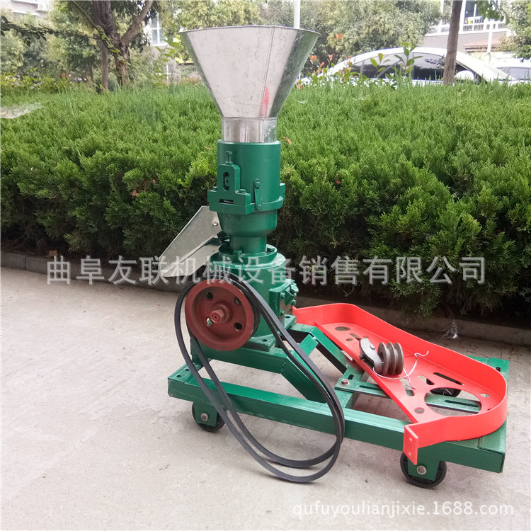 饲料颗粒制粒机 长短可调210型饲料颗粒机 家用饲料颗粒机20