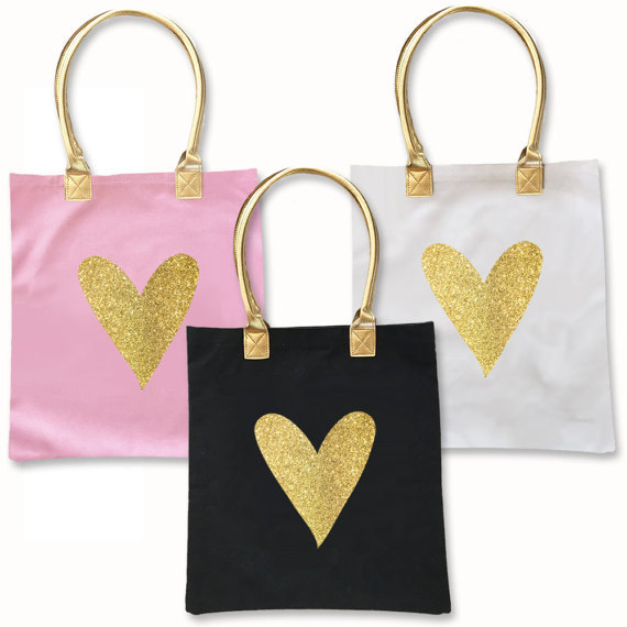 多色烫金印刷帆布购物手提袋 金色皮革手提袋环保袋