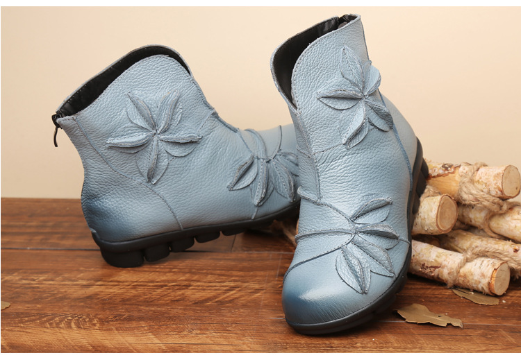 Bottes femme en En cuir - Ref 3355381 Image 34