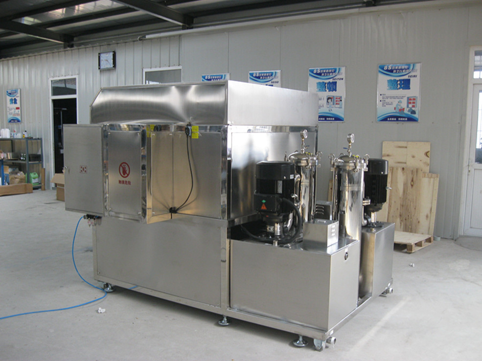 供应喷淋式清洗机 全自动超高压喷淋 济宁鑫欣