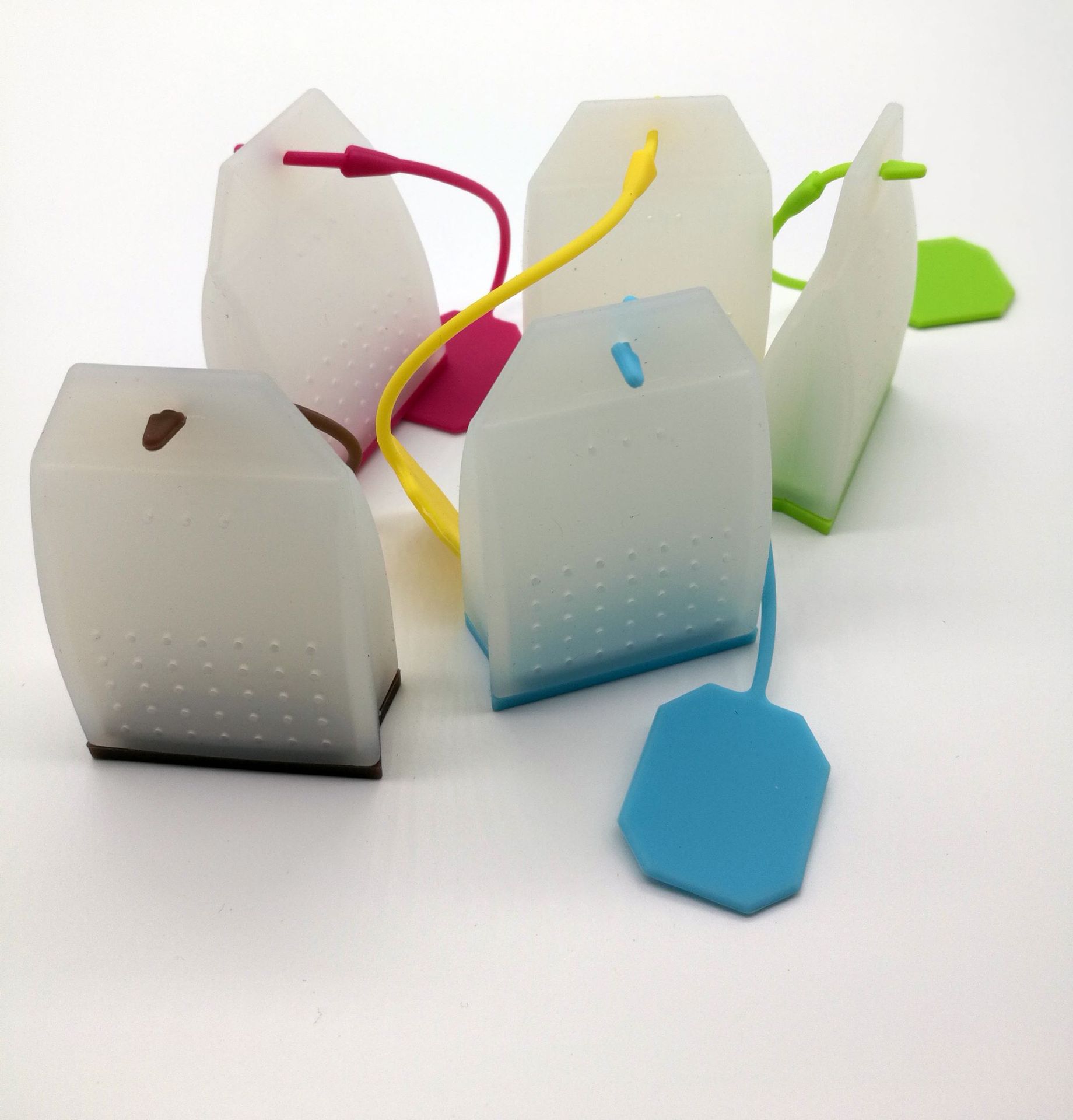 茶葉過濾器 耐高溫矽膠茶葉包 書包過濾器  包包形矽膠泡茶器