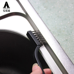 Factory direct supply 7-inch mini cleaning and rust removal industrial steel wire toothbrush stainless steel wire nylon wire play brush