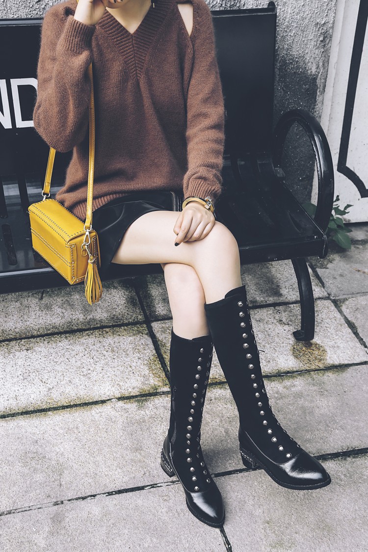 Bottes femme BELLES CHAUSSURES en PU artificiel - Ref 3354773 Image 16