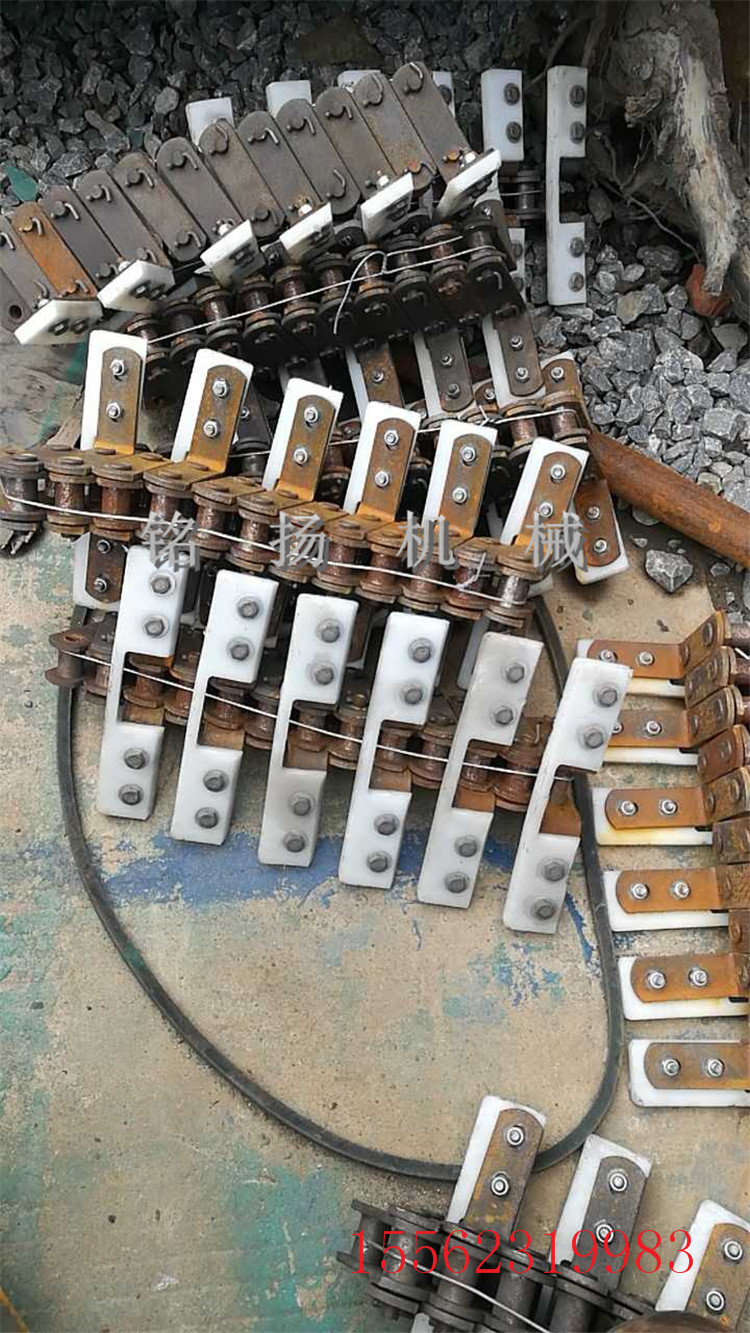 铭扬 厂家直供水平刮板输送机 煤粉用刮板链式输送机