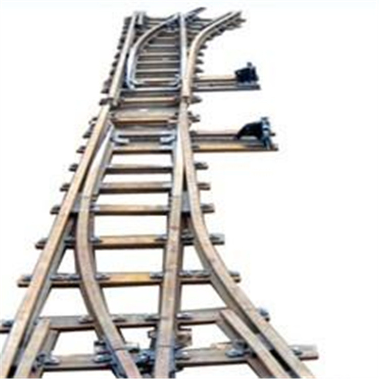 山东厂单开道岔  转辙器、辙岔、护轨及连接部分 岔枕