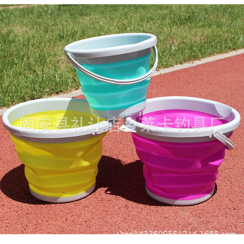 Manufacturer wholesale EVA folding bucket, live fish bucket, car wash bucket