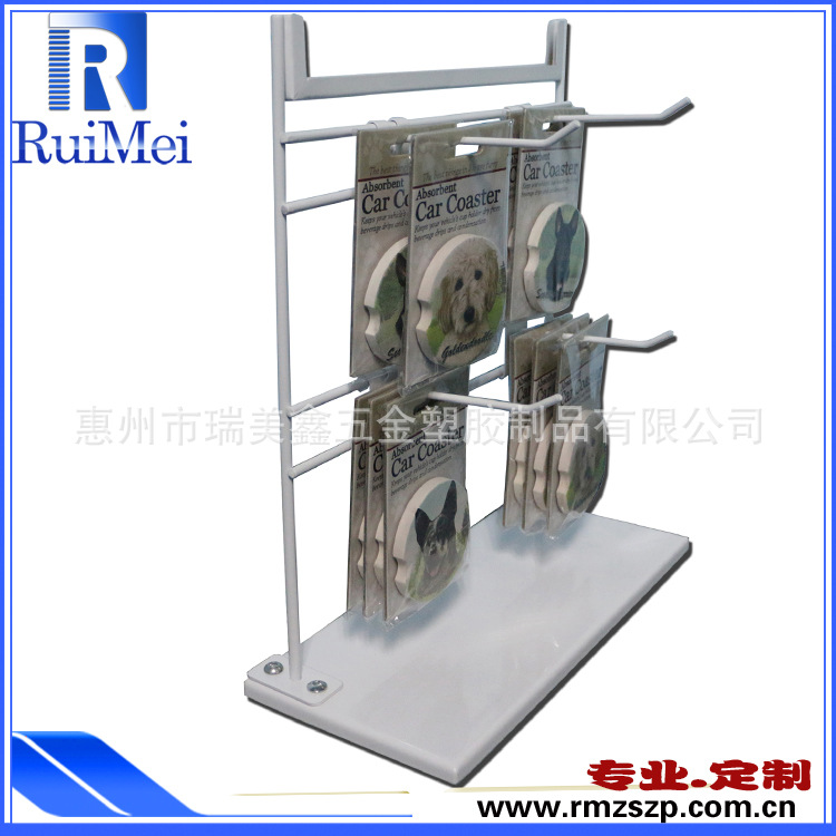 加工生产 定制饰品挂钩展示架 钥匙台面展架 促销展架 五金展架