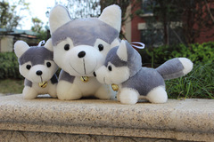 廠家直銷可愛哈士奇超大號公仔小灰灰毛絨玩具玩偶兒童生日禮物女