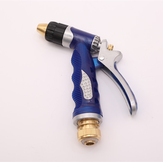 厂家直销高压洗车水枪 海蓝简易安装水枪多功能园林家用喷枪