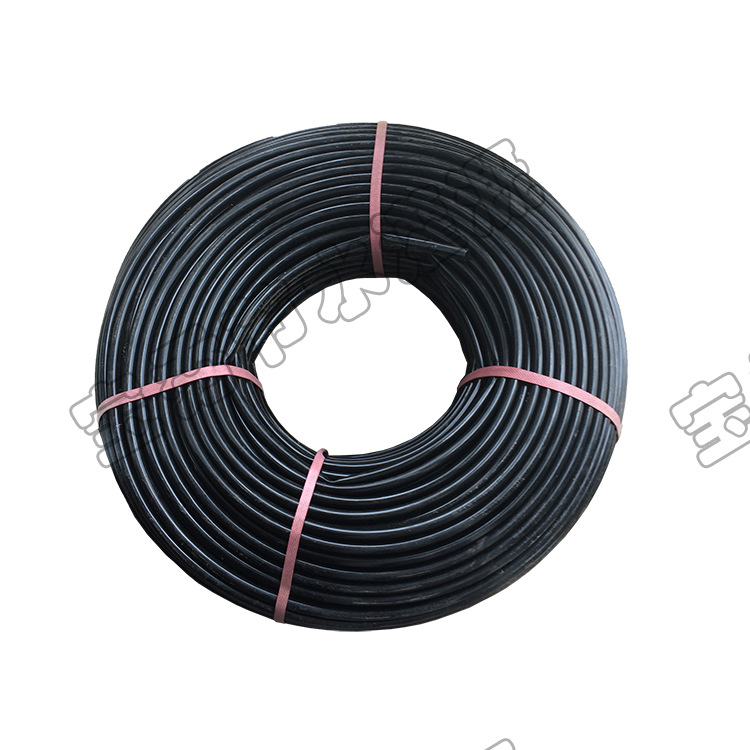 全新原料黑色6分LDPE给水管农业节水园林灌溉25mm专用管给水软管