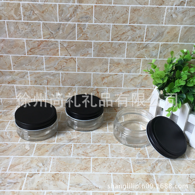 150g圆形丝口膏霜瓶 100毫升化妆乳液瓶  15ml直筒唇油滚珠玻璃