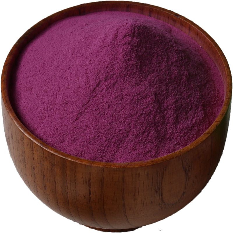 Manufactor Produce wholesale Dehydration Purple flour Baking ingredients Purple sweet potato Powder Purple sweet potato Cooked meal Food grade goods in stock bulk