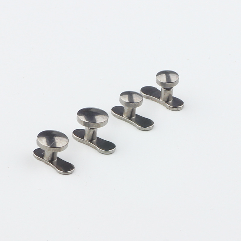 Pointed titanium steel lip stud product view