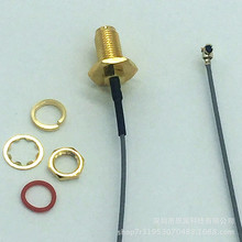 SMA-K�����Ƿ�ˮĸ�^�B�Ӿ� 1��IPEX���Ӿ� 5CM PCB�쾀�D�Ӿ�