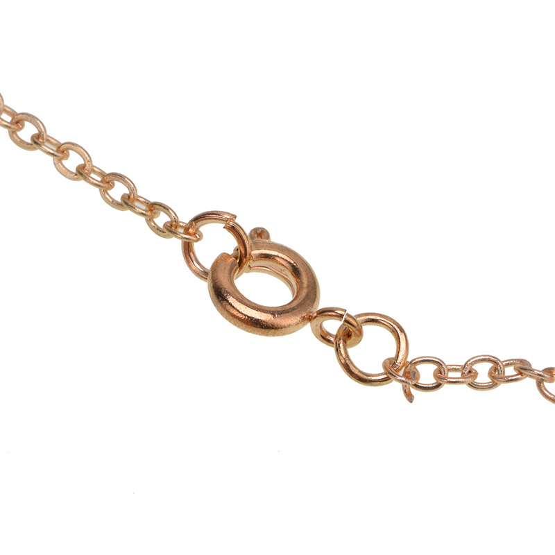 other copper Inlaid pearl necklace (Silver)NHYT0251-Silver