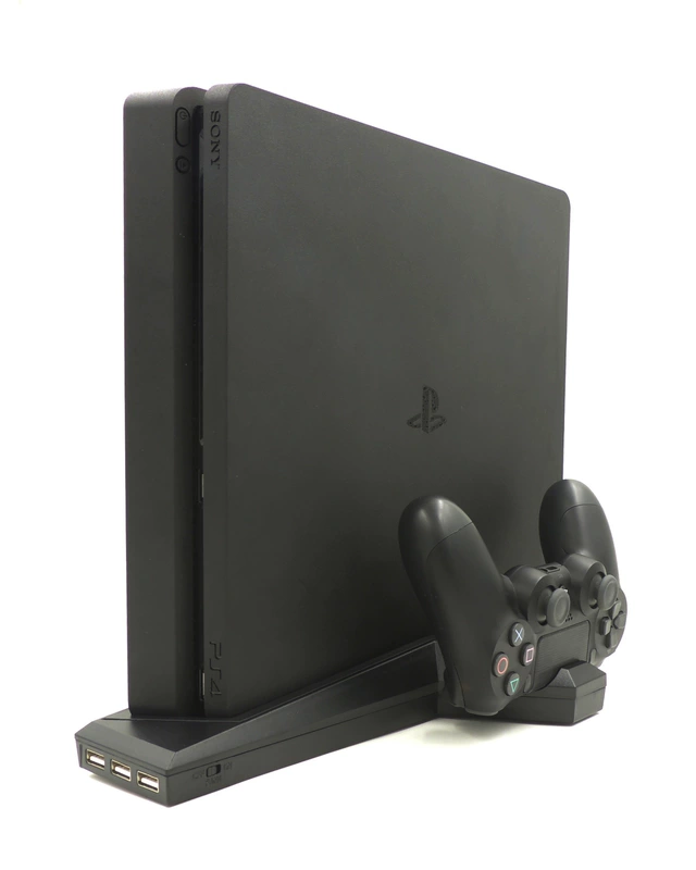 PS4 khung máy tính lớn PS4Slim khung làm mát quạt khung máy bay lớn sạc PS4 khung sạc đôi PS4 - PS kết hợp