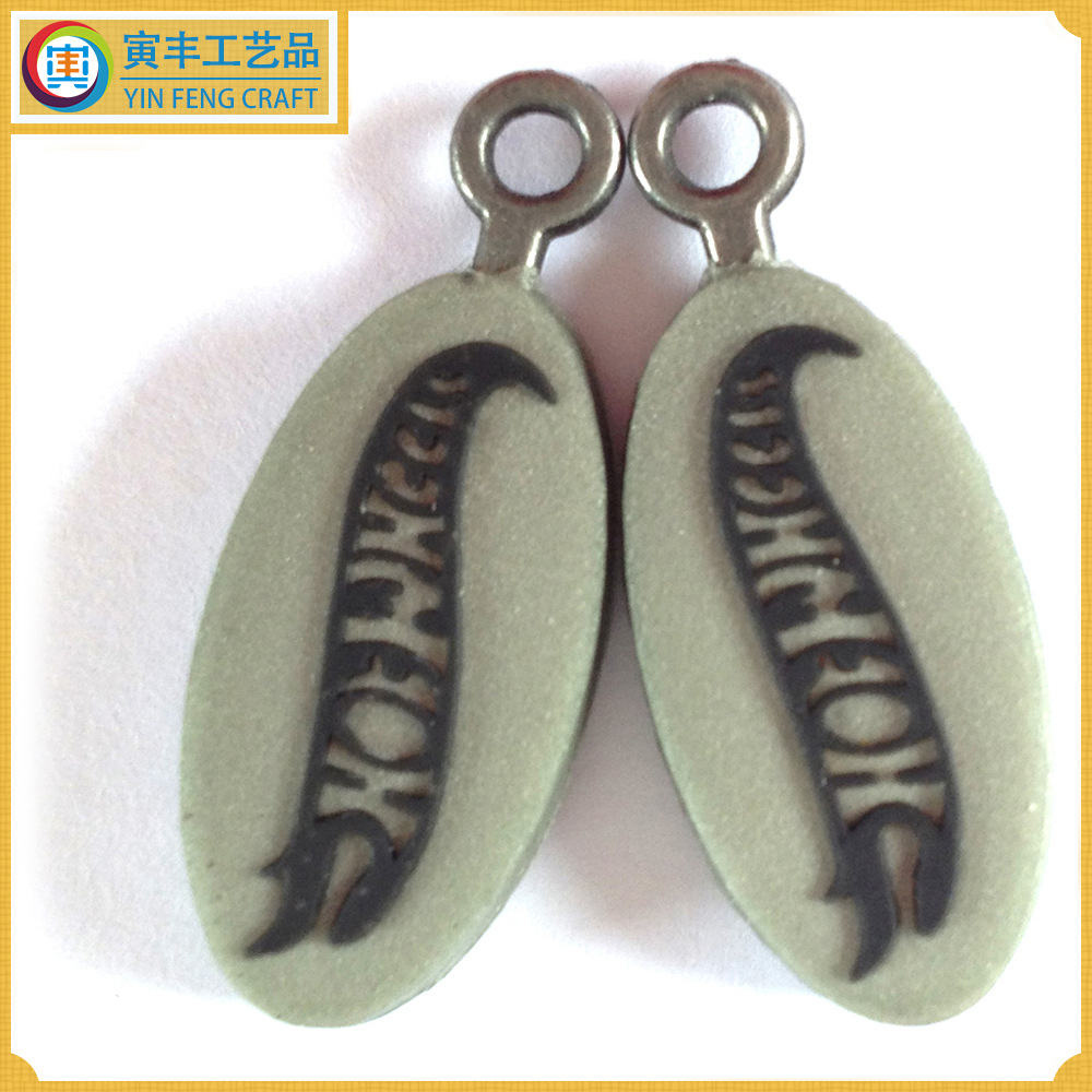 義烏寅豐 服裝箱包輔料拉鏈拉頭 滴塑矽膠雙面環保拉頭 批發訂做