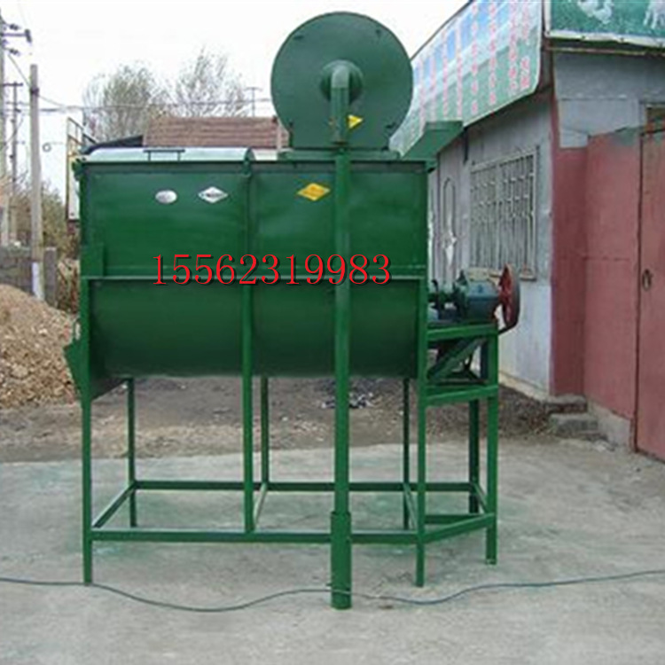 大型饲料粉碎搅拌机组 新款卧式饲料搅拌混合机批量供应