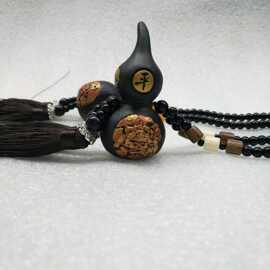 炭雕汽车挂件 葫芦碳雕工艺品工厂直销