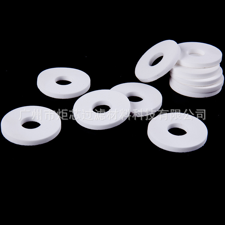 厂家生产批发PE滤芯 PE滤片 白色 可任意订制形状和尺寸