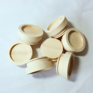 Shape pine wooden cover bottle wooden cover bottle cork wooden cover camphor pine wooden cover processing base natural tasteless fast delivery