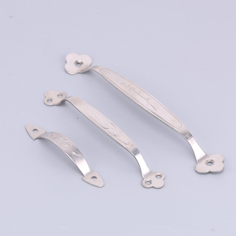 厂家直销 梅花形不锈钢拉手 弓形门窗拉手家装五金配件批发