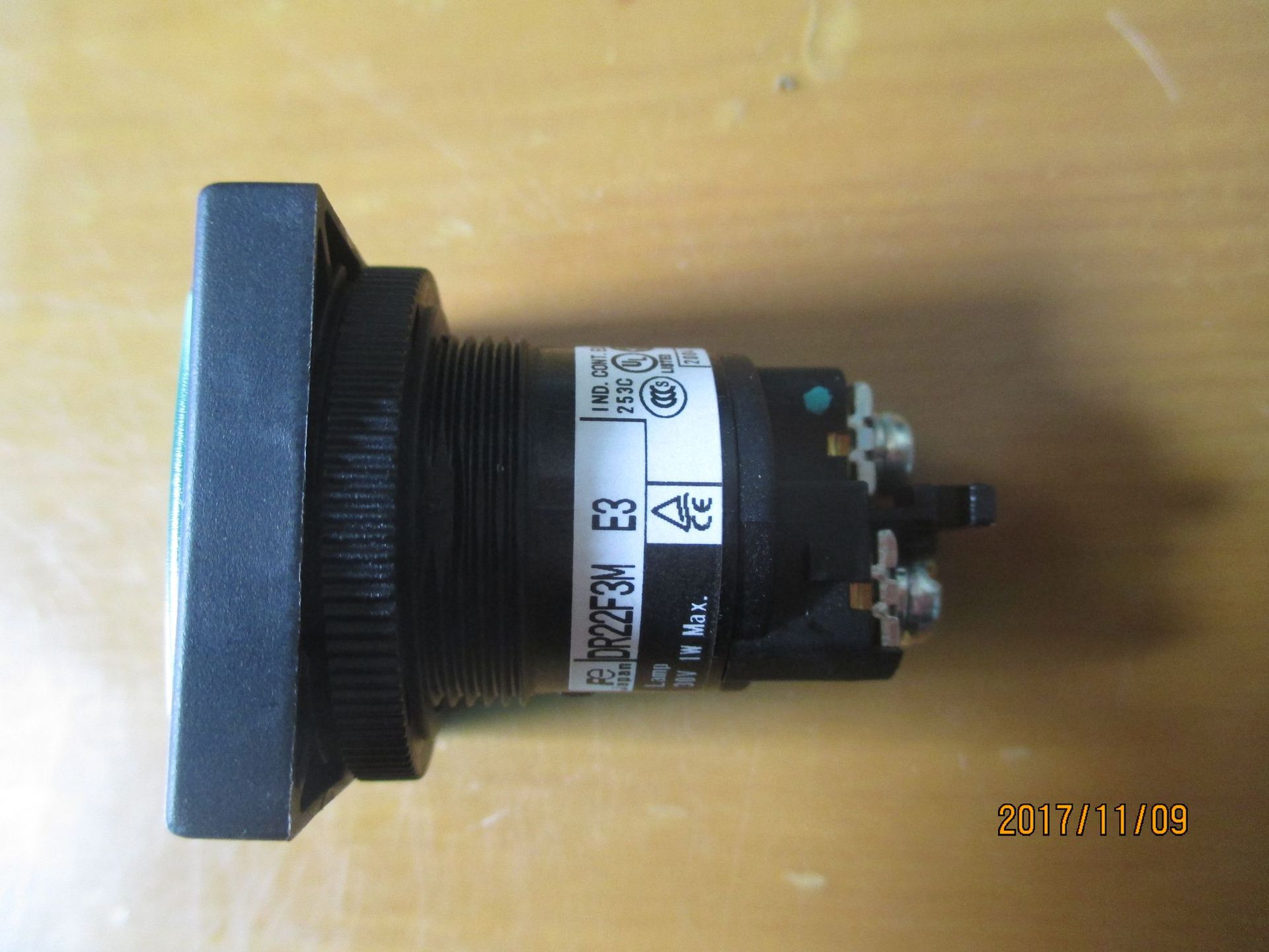 全新原装正品富士方形指示灯DR22F3M-E3G