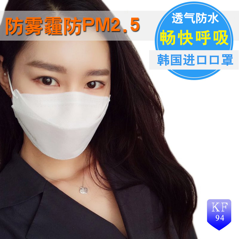 Korean imports Mask Anti-fog and haze masks pm2.5 Nanometer fibre Dust masks washing