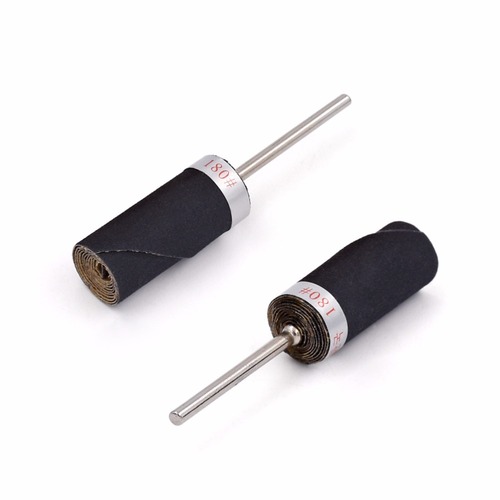 Wholesale 3.0 handle sandpaper stick jade amber jade porcelain olive core mirror polishing grinding head frosted stick