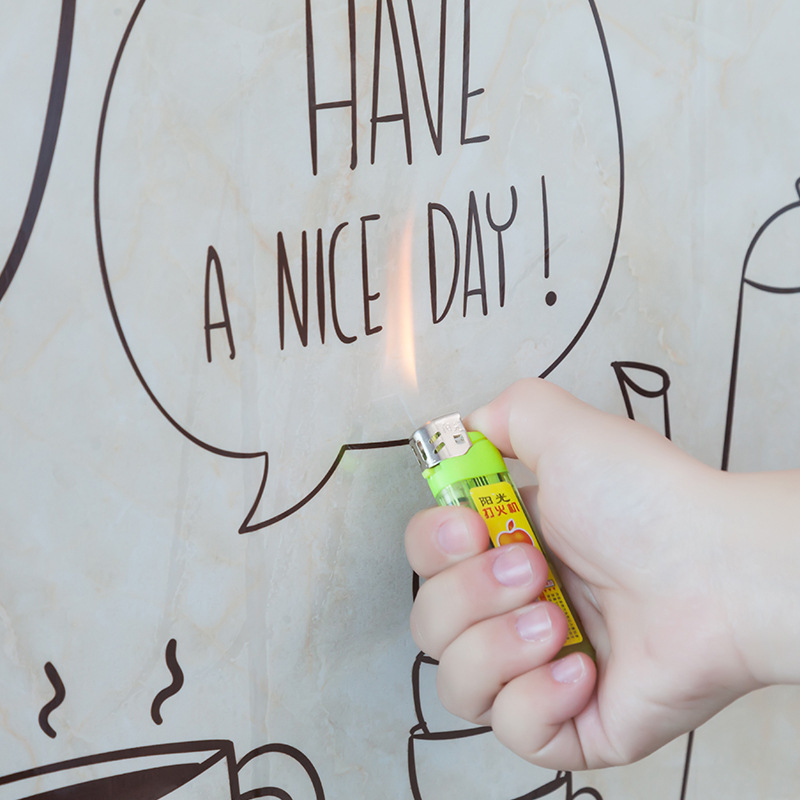 大号厨房防油贴纸家用自粘瓷砖墙贴防水墙纸耐高温油烟机灶台防污