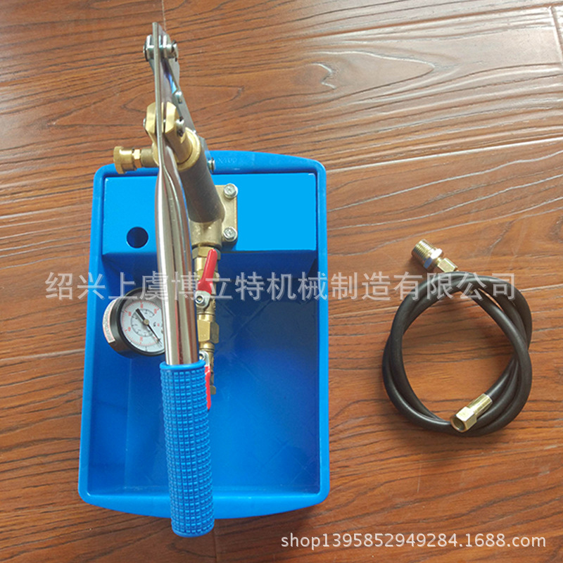 厂家供应 双球阀手动测压泵SY-60A 手动试压泵