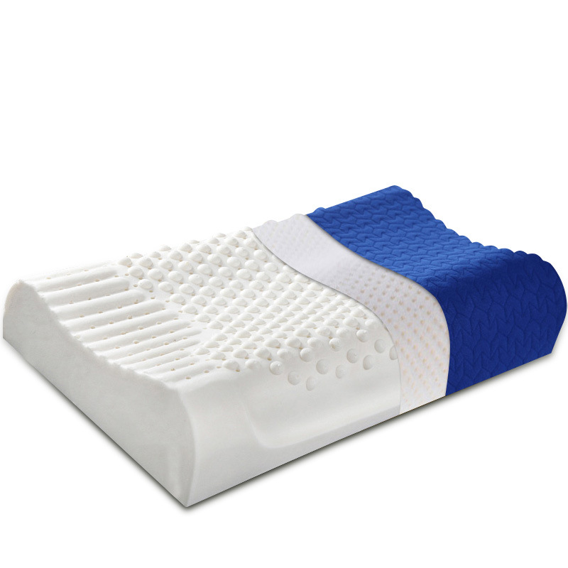 厂家直销天然乳胶枕夏季按摩成人枕头枕芯颈椎枕正头枕单人
