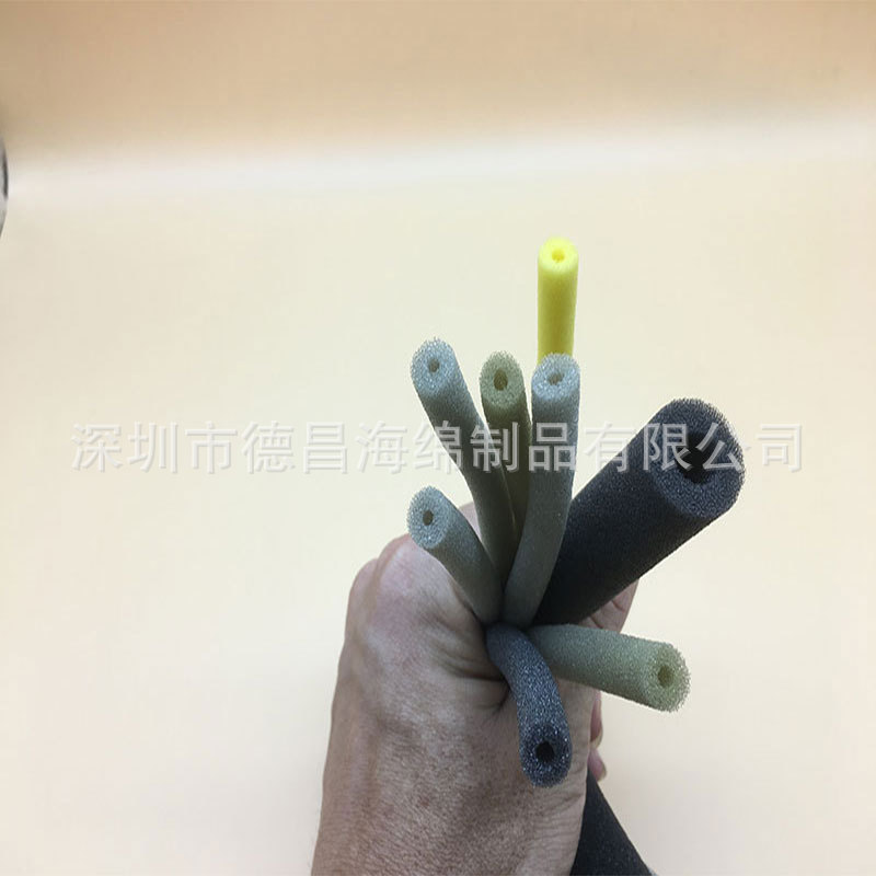 聚氨酯海绵  三聚氰胺海绵管 纳米海绵管 汽车线材降噪海绵套管