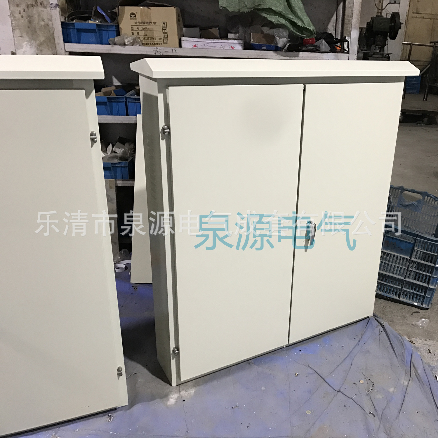 户外对开门配电柜壳体 户外落地柜2门电箱 冷轧钢板配电箱-阿里巴巴