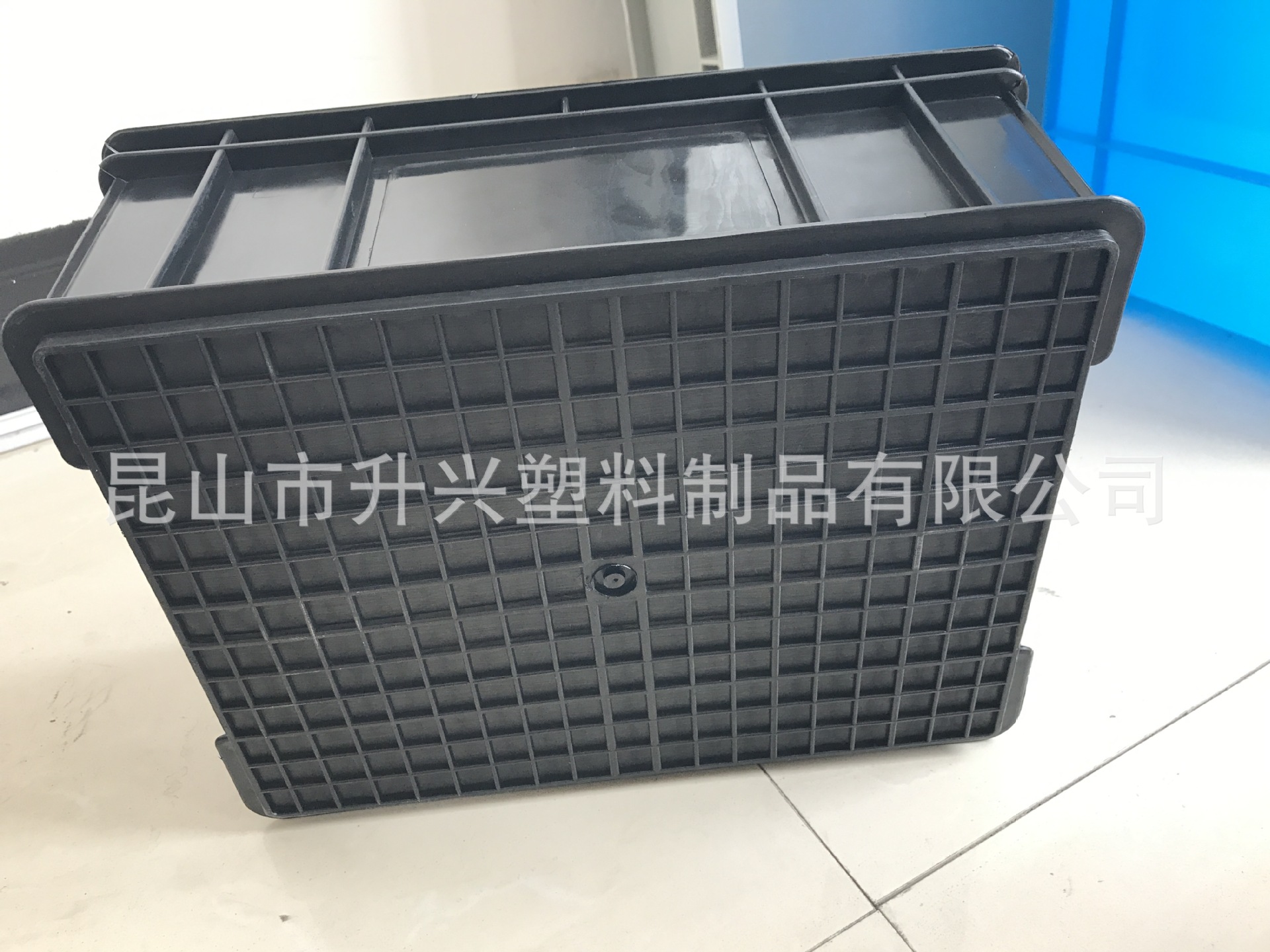 生产批发优质塑料周转箱物流箱防静电周转箱320*240*125导电箱
