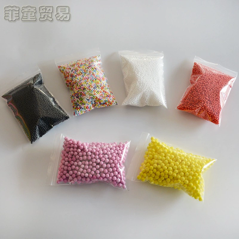 FBA Cross -Overseas Trade Color Foam Granules EPS Pauli Dragon Foam Swanted Doll Filling Material 8*12