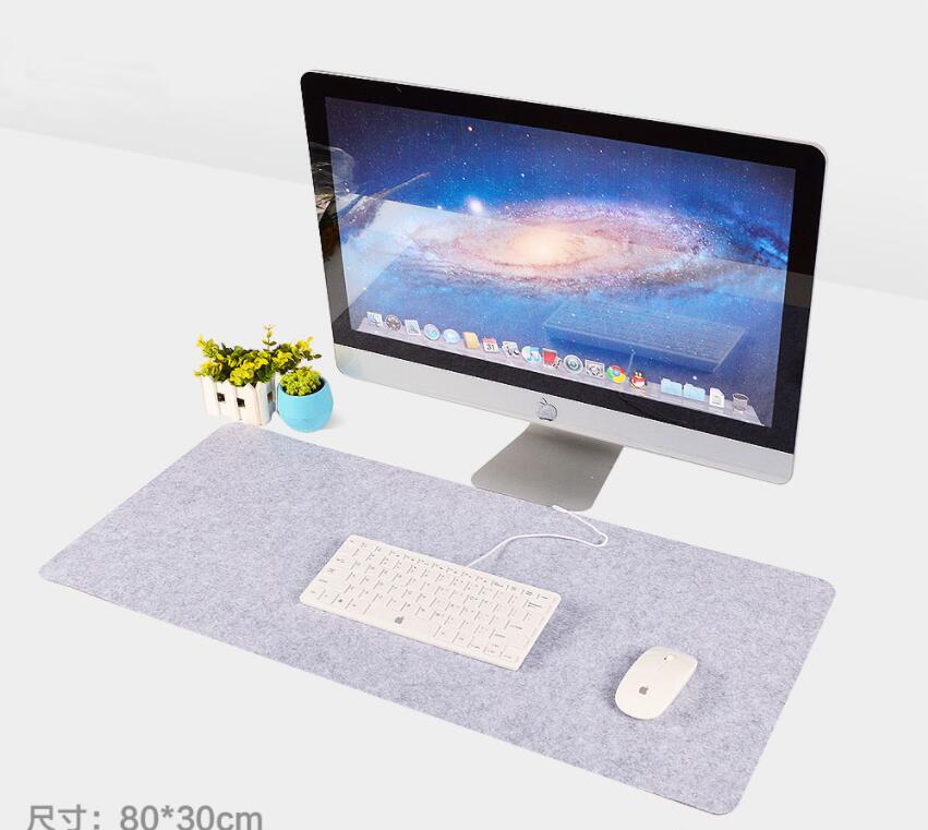 k580键盘垫毛毡办公桌垫鼠标垫整理垫电脑桌垫防滑垫