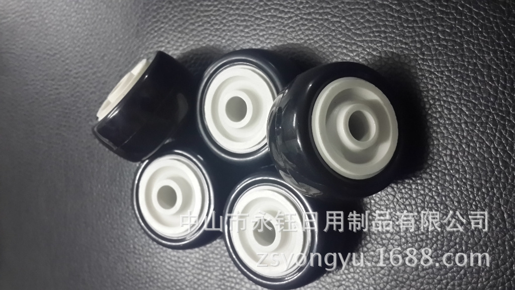 厂家供应 1.5"金钻款无轴直通 脚轮 配件 单轮 万向轮 轮子