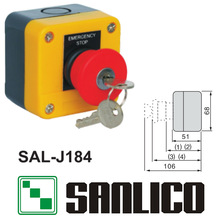 ��ˮ��ť��IP65 Կ����Ģ��ͷ SAL(LA68H XAL)-J184