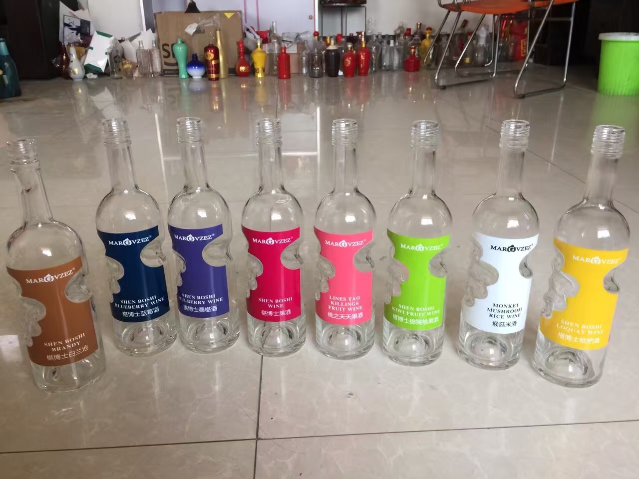 白酒瓶 手指瓶 空酒瓶葡萄 上帝之手 天使之手 葡萄酒瓶创意