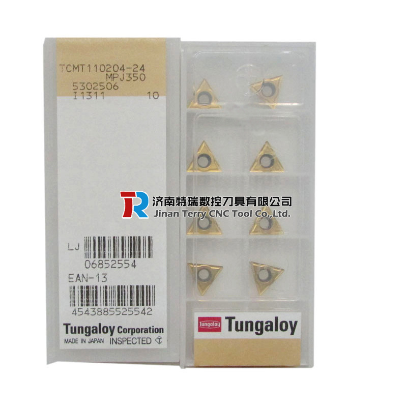 济南东芝内孔车削刀片TCMT110302-PS T9115钢件加工