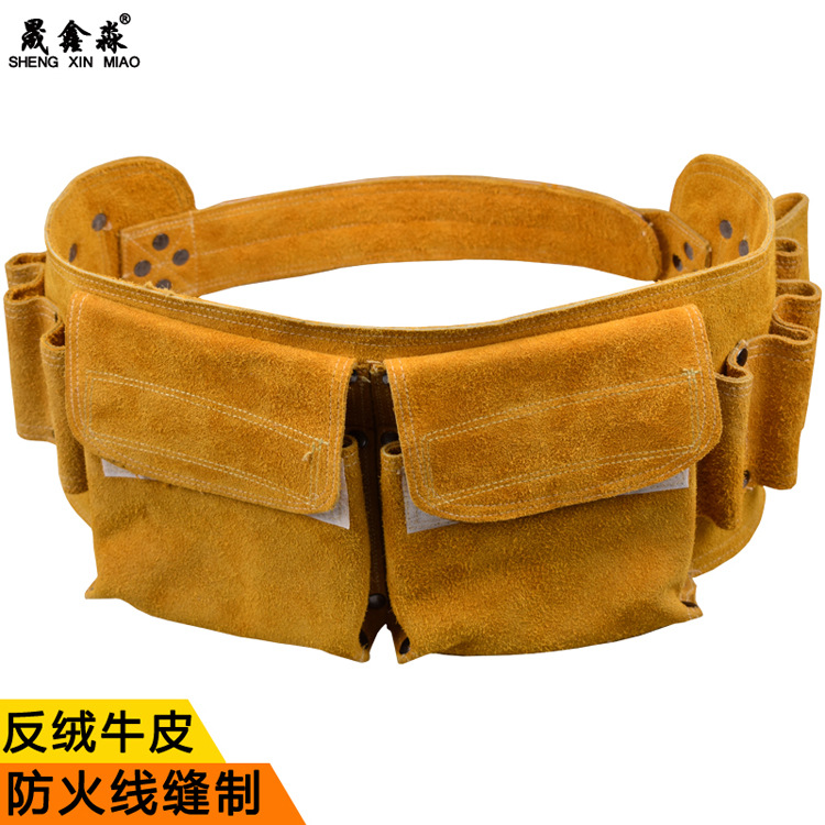 牛皮维修工具包高空施工腰包电工腰包五金工具袋工具包厂家批发