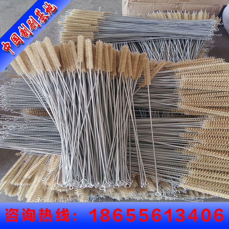 厂家供应尼龙丝清洗毛刷辊 清洁刷内孔管道刷 加工定制毛刷