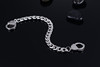 Accessory stainless steel, jewelry suitable for men and women, bracelet for beloved, handcuffs, European style