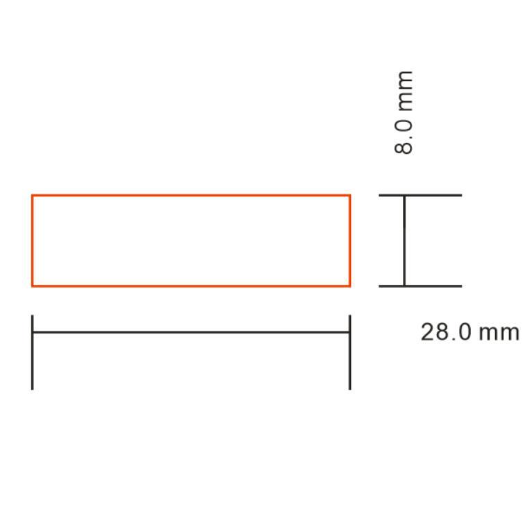 隔电绝缘垫片28*8mm乳白PET塑胶mylar电机膜纽扣电池隔离麦拉片