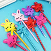 the republic of korea Stationery Cartoon animal ball pen originality Plush Pen lovely pupil prize children gift wholesale