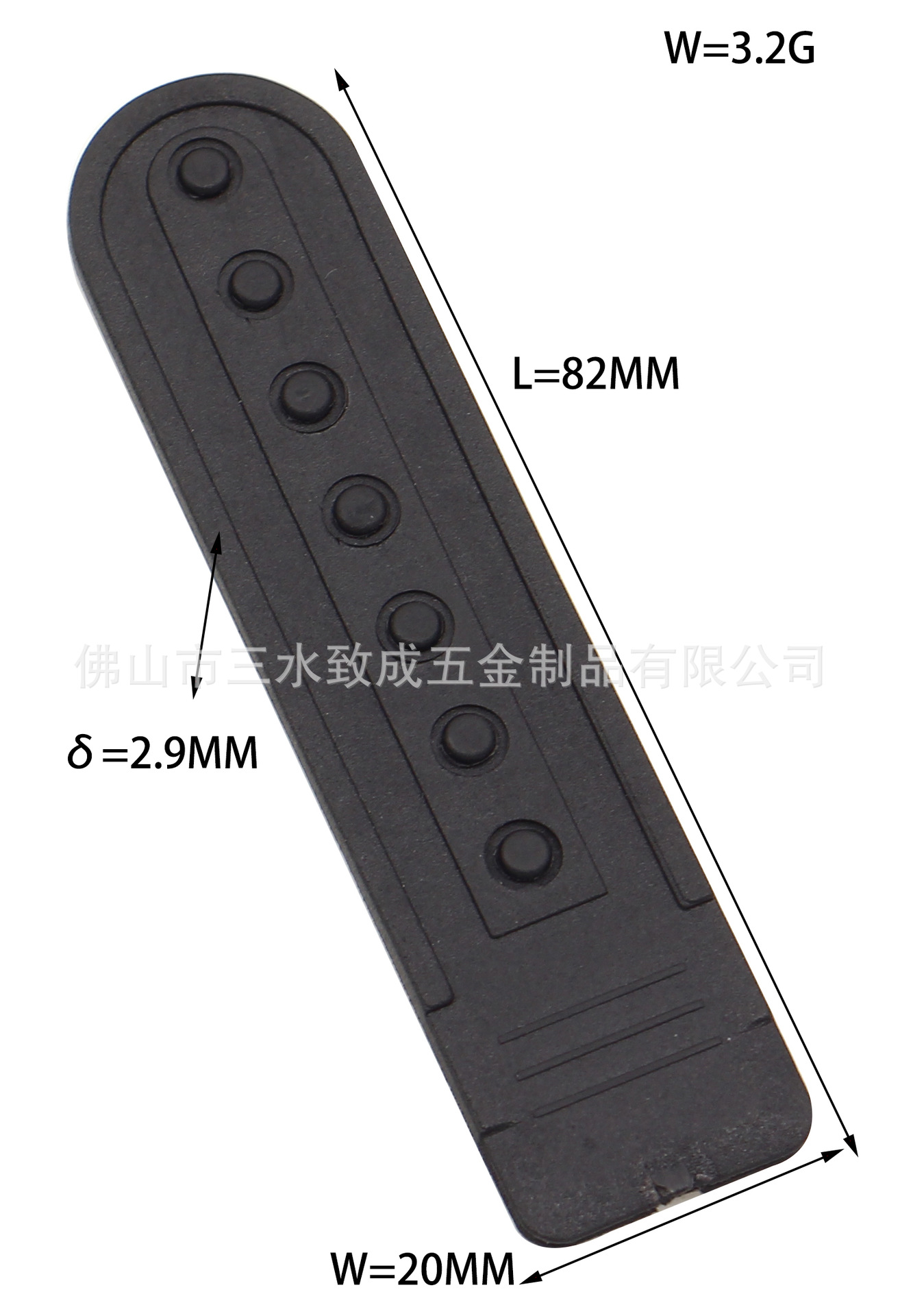 多款式帽子塑胶排扣（可设计LOGO、颜色）