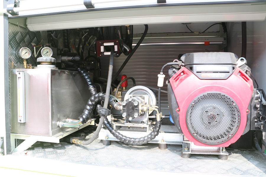 电动洗桶车_全自动智能垃圾桶清洗车 电动洗桶