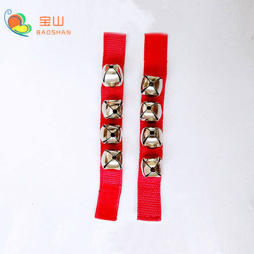 Wholesale baby bell bracelet Orff instruments, kindergarten Velcro toys, educational toys, hand bells